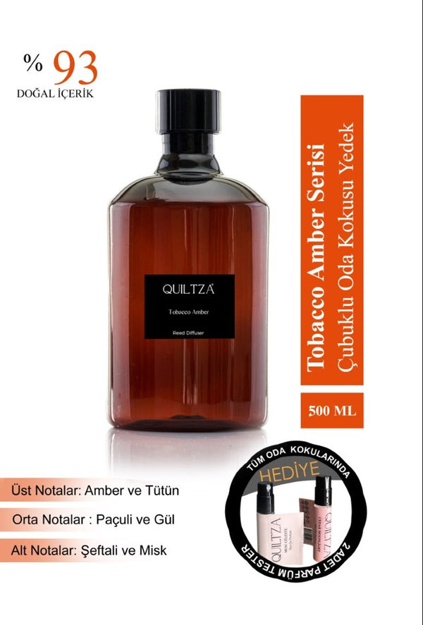 Tobacco Amber Oda Kokusu 500 ML Refill Yedek Şişe