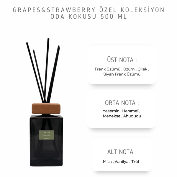 Grapes&Strawberry Özel Koleksiyon Oda Kokusu 500 ML