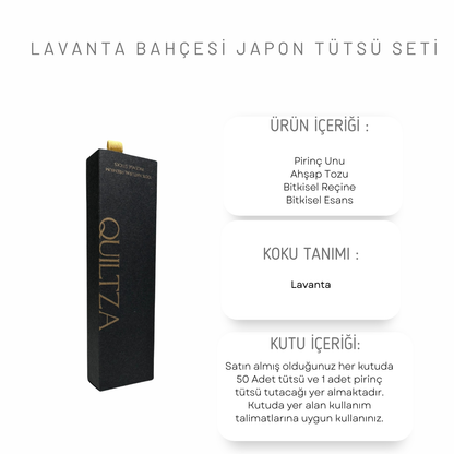 Lavanta Bahçesi Japon Tütsü