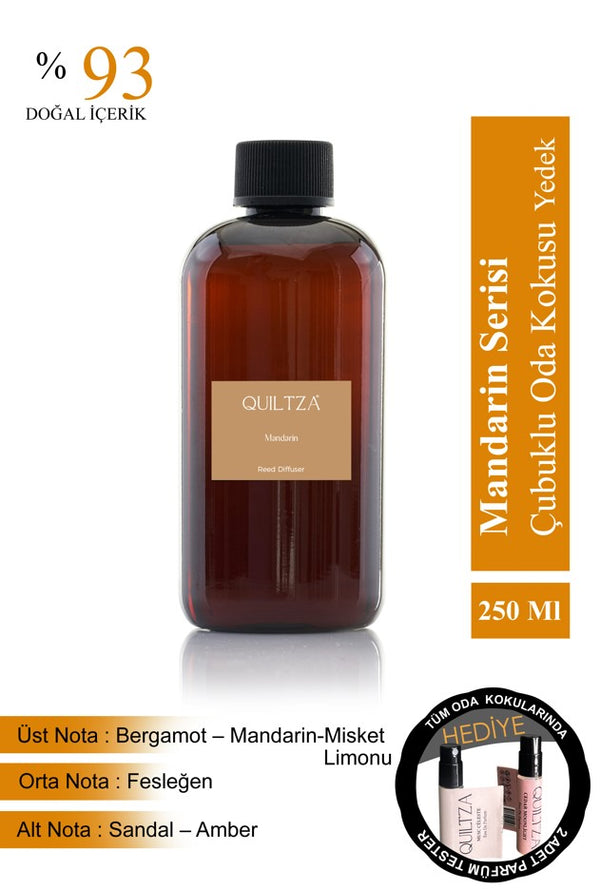 Mandarin Oda Kokusu 250 ML Refill Yedek Şişesi